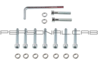 Болты крышки вариатора 4T GY6 50, 12 колесо, шестигранный шлиц, 9 шт, ключ