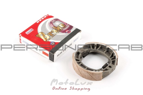 Brake pads, drum, 4T GY6 50-150, 10/12 wheel, mod:В