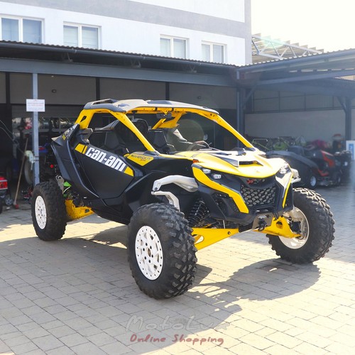 Terénne vozidlo BRP Maverick R X RS 999T DCT SAS, Carbon Black & Neo Yellow, 2024