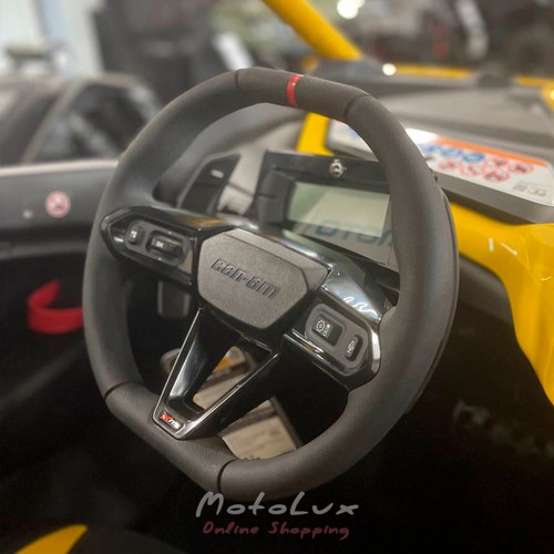 Terénne vozidlo BRP Maverick R X RS 999T DCT SAS, Carbon Black & Neo Yellow, 2024