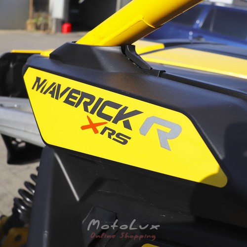 Terénne vozidlo BRP Maverick R X RS 999T DCT SAS, Carbon Black & Neo Yellow, 2024