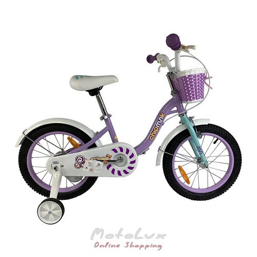 Royalbaby Chipmunk Darling children's bike, wheel 18, purple