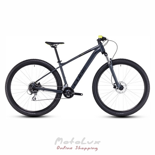 Cube Aim Pro mountain bike, M frame, 29-inch wheel, gray, 2024