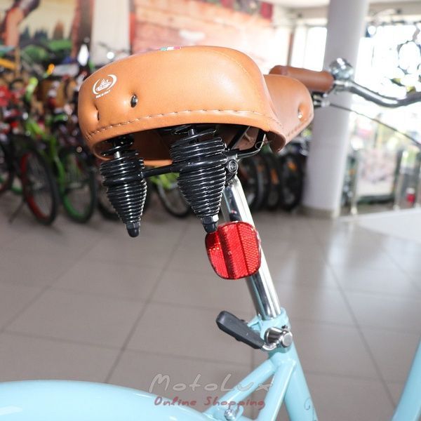 Дорожній велосипед Neuzer California, колеса 26, рама 17, Shimano Nexus, ніжно-голубий