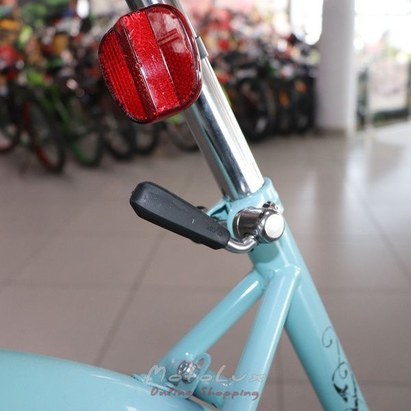 Дорожній велосипед Neuzer California, колеса 26, рама 17, Shimano Nexus, ніжно-голубий