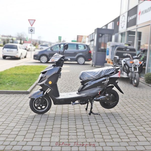 Электроскутер Forte Hawk, 2000 W, черный