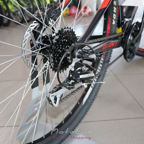 Horsk&yacute; bicykel Avanti Canyon ER, r&aacute;m 17, koles&aacute; 29, čierna a červen&aacute;, 2021