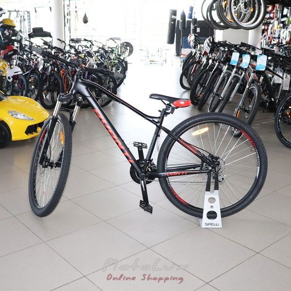Horsk&yacute; bicykel Avanti Canyon ER, r&aacute;m 17, koles&aacute; 29, čierna a červen&aacute;, 2021
