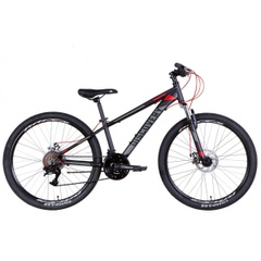 Mountain bike AL 27.5 Discovery Bastion AM DD, frame 17, black n red, 2022