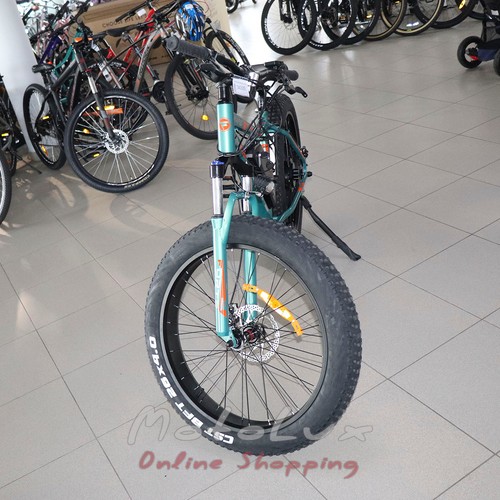 Battery bike Forte RAPID, 500 W, wheel 26, frame 18, Green