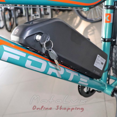 Battery bike Forte RAPID, 500 W, wheel 26, frame 18, Green