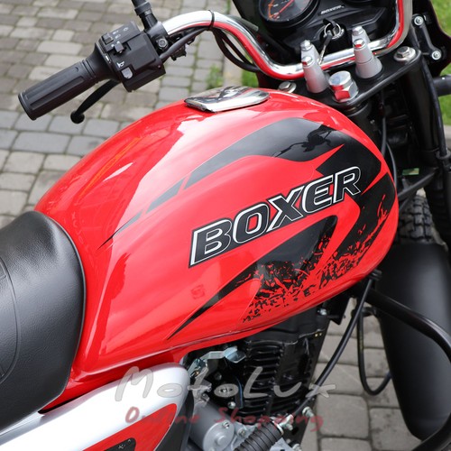 Мотоцикл Bajaj Boxer BM 150X disk, красный