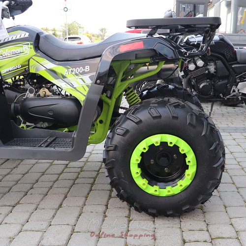 Quad bike Spark SP200 2, black with green