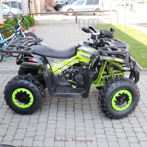 Quad Spark SP200 2, fekete zölddel