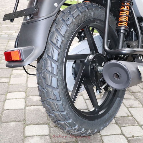 Motocykel Bajaj Boxer BM 150X disk, červený