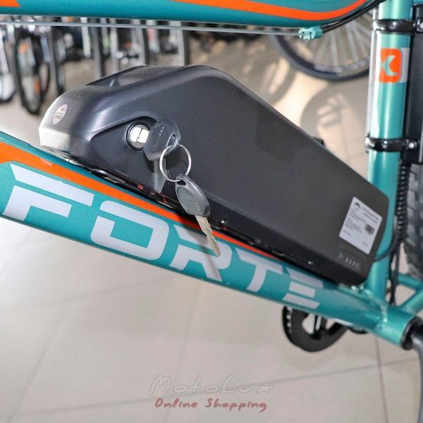 Bat&eacute;riov&yacute; bicykel Forte RAPID, 500 W, koleso 26, r&aacute;m 18, Zelen&aacute;