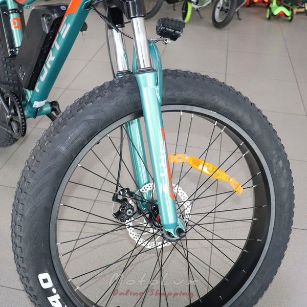 Bat&eacute;riov&yacute; bicykel Forte RAPID, 500 W, koleso 26, r&aacute;m 18, Zelen&aacute;