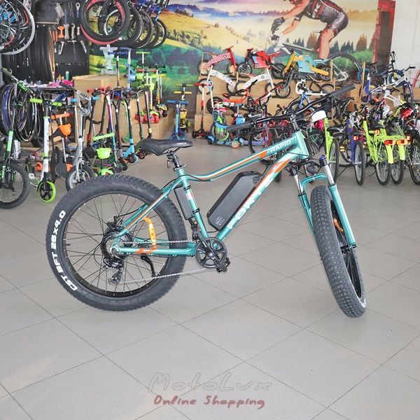 Bat&eacute;riov&yacute; bicykel Forte RAPID, 500 W, koleso 26, r&aacute;m 18, Zelen&aacute;