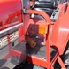 Yanmar AF 24 mini traktor, bol používaný, piros