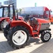 Yanmar AF 24 mini traktor, bol používaný, piros