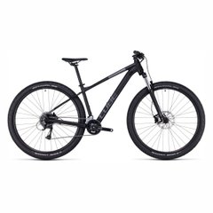 Cube Aim Race mountain bike, L frame, 29-inch wheel, black, 2024