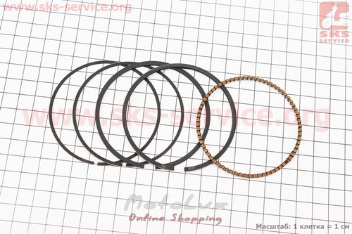 Кільця поршневі Ø70мм +0.50, 170F