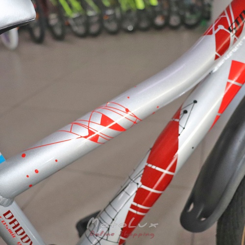 Detský bicykel Formula 18 Stormer, rám 9, silver n red, 2021