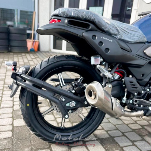 Motocykel Loncin LX250 12C, Voge AC4, čierna s modrou