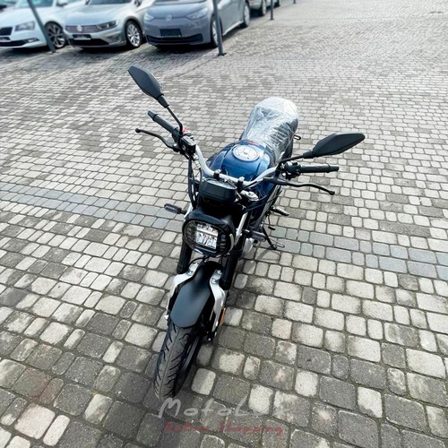 Loncin LX250 12C, Voge AC4 motorcycle, black with blue