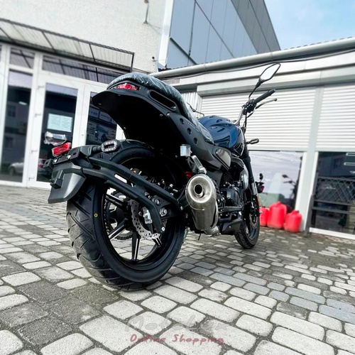 Мотоцикл Loncin LX250 12C, Voge AC4, чорний з синім