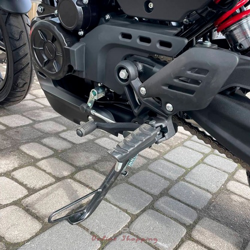 Loncin LX250 12C, Voge AC4 motorkerékpár, fekete kékkel