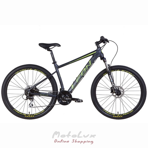 Гірський велосипед Leon Xc-70 Hydraulic, колеса 27.5, 16 рама, black