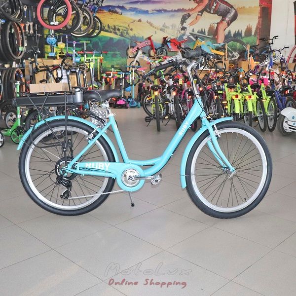 Electric bicycle 26 Dorozhnik Ruby AM, frame 17, 500W, 48V