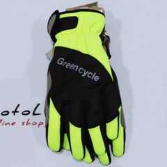 Рукавички Green Cycle NC-2582-2015 Winter з закритими пальцями, розмір L, black n green