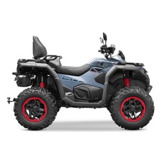 Утилітарний квадроцикл CFMOTO CFORCE 850 Touring, Tundra Grey+Red Premium, 2024