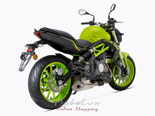 Road motorcycle Benelli TNT 302S ABS, neon, 2024