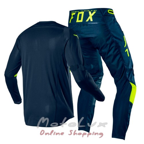 Fox 360 moto suit XL Black-Green