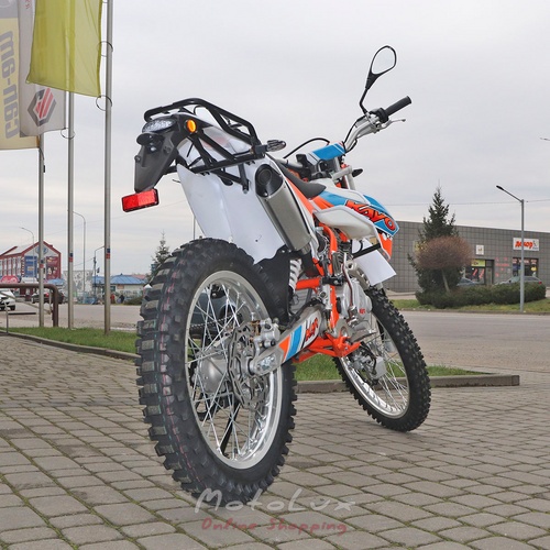 Enduro motorkerékpár Kayo 250 K2, fehér