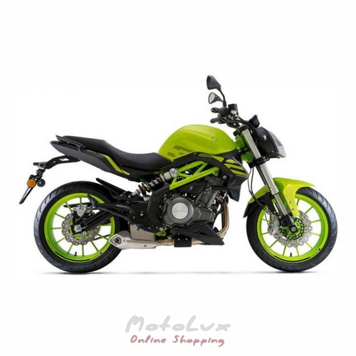 Road motorcycle Benelli TNT 302S ABS, neon, 2024