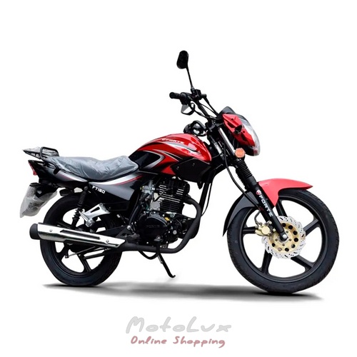 Road motorcycle Forte FT 150-23N, black with red