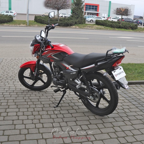 Road motorcycle Forte FT 150-23N, black with red