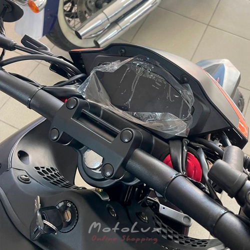 SPARK SP300T 2 motorcycle, black with orange