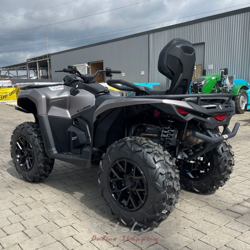 Утилітарний квадроцикл BRP Outlander MAX XT 700, Platinum Satin, 2024