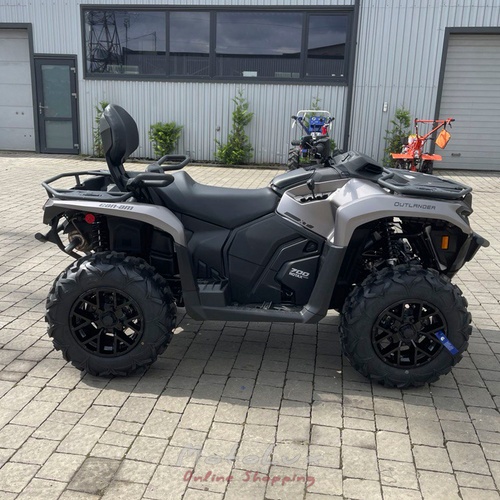 Утилітарний квадроцикл BRP Outlander MAX XT 700, Platinum Satin, 2024