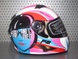 Beon B500 white\pink\blue helmet