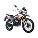 Forte FT300 CFB motorcycle, black with white and red