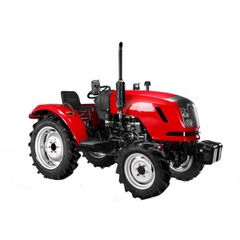 Minitractor DongFeng DF 244D G2, 24 hp, reverse, wide rubber, red