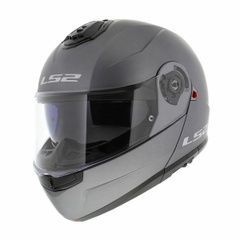 LS2 FF908 Strobe 2 motoros sisak, XXL m&eacute;retű, sz&uuml;rke