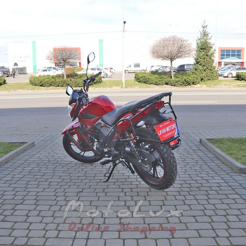 Мотоцикл дорожній Lifan CiTyR 200, червоний, 2023