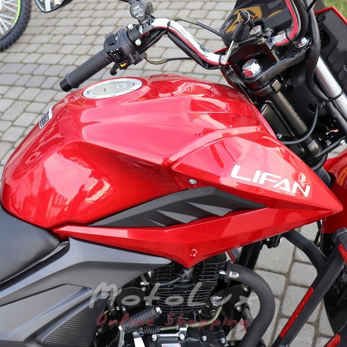 Мотоцикл дорожній Lifan CiTyR 200, червоний, 2023